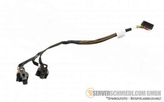 HP 40cm Fan Power cable Fan out Left 1x 22 pin to 4x 6 pin Apollo R2600 Gen10 870518-001