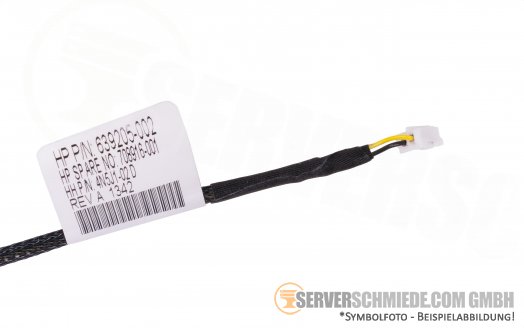 HP 40cm GPU Power Cable Kabel 2x 2-pin 639205-002