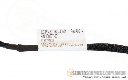 HP 40cm  Signalkabel 2x 12pin 838837-001