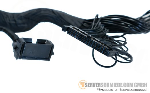 HP 45cm Apollo 4200 Fan Kabel 1x Molex Stecker 8-pin 1x Crimpstecker 2x 14-polig -- 10x Fan Buchse 5-polig 804875-001