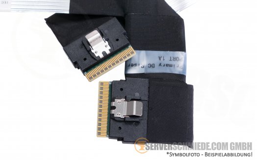 HP 45cm NVMe  Kabel 2x SFF-8654 74-pin gerade 869682-001