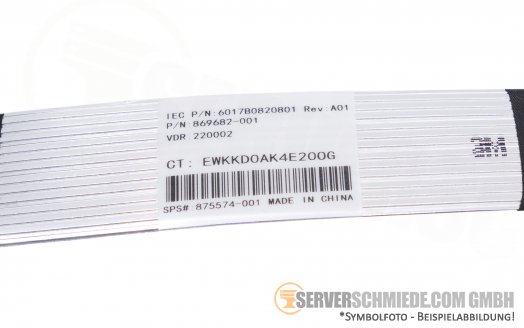 HP 45cm NVMe  Kabel 2x SFF-8654 74-pin gerade 869682-001