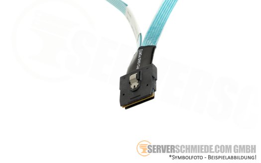 HP 47cm SAS Kabel cable 1x SFF-8087 Wide gerade to 2x SFF-8087 gerade DL380 Gen9 780674-001