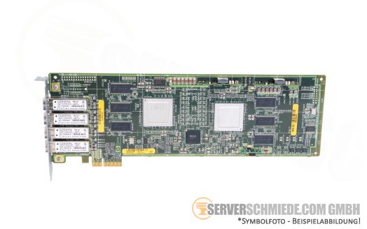 HP 4x 2Gb LC Duplex PCIe 3.0 x4 FC Fibre Channel AJ587BX 647570-002