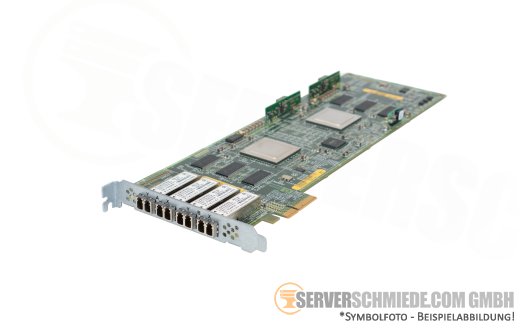 HP 4x 2Gb LC Duplex PCIe 3.0 x4 FC Fibre Channel AJ587BX 647570-002