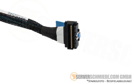 HP 50 / 20cm SAS Kabel cable 2x SFF-8087 gerade to 1x SFF-8654 winkel DL380 Gen11 LFF P46047-001