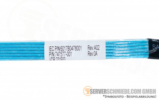 HP SAS Kabel Cable 50cm 2x SFF-8087 747577-001 784627-001