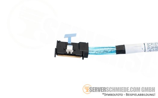 HP 50cm NVMe Kabel cable 1x SFF-8654 8i winkel to 1x SFF-8654 8i winkel DL380 Gen11 P51556-001