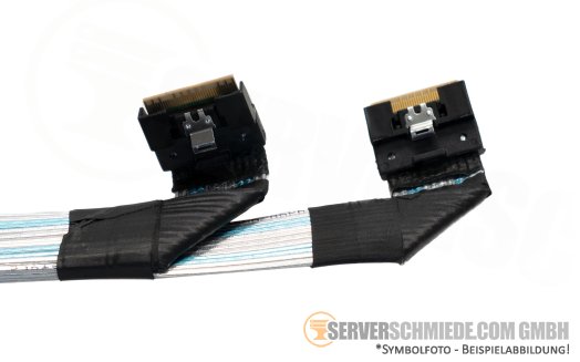 HP 50cm NVMe Kabel cable 2x SFF-8654 8i gerade to 2x SFF-8654 8i gerade DL360 Gen11 P43730-001