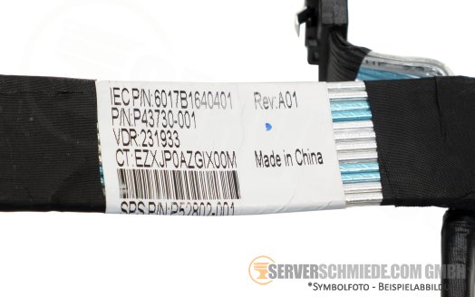 HP 50cm NVMe Kabel cable 2x SFF-8654 8i gerade to 2x SFF-8654 8i gerade DL360 Gen11 P43730-001