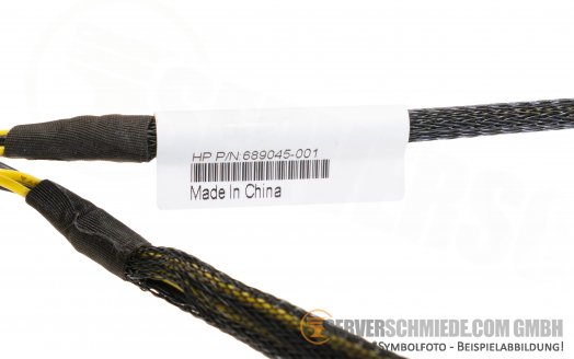 HP 50cm  Power Kabel 1x 10 pin to 1x 25cm  6pin 1x 6 pin 50cm  689045-001