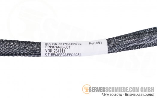 HP 50cm SAS Cable 4x SFF-8087 winkel 876496-001