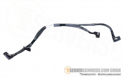 HP 50cm SAS Kabel Cable 2x SFF-8087 winkel to 2x SFF-8087 winkel 876496-001