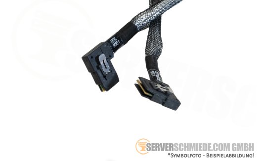 HP 50cm SAS Kabel cable AROC 1x SFF-8087 winkel to 1x SFF-8087 winkel