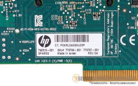 HP 546FLR-SFP+ 2x 10GbE SFP+ Flexible LOM Controller Ethernet Netzwerk 779799-B21