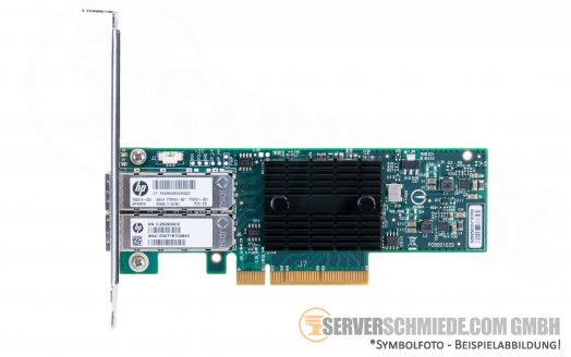 HP 546SFP+ Mellanox 2x 10GbE SFP+ PCIe x8 MCX312B ConnectX-3 EN Pro 10 Gigabit Ethernet Network Controller 779793-B21 MCX312B-XCCT
