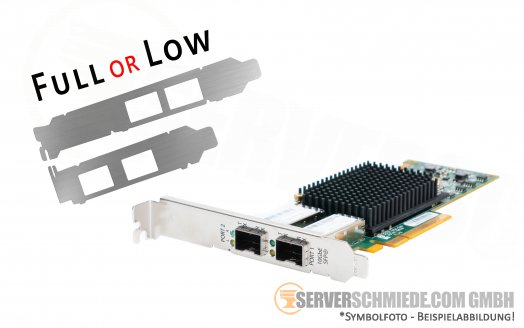 HP 557SFP+ 2x 10GbE Dual Port SFP+ Network LAN Ethernet PCIe Controller 788995-B21  788991-001