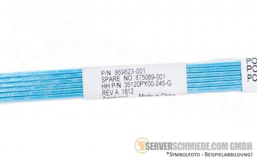 HP 55cm SAS Kabel 55cm 1x SFF-8087 gerade 1x SFF-8087 gerade  869823-001
