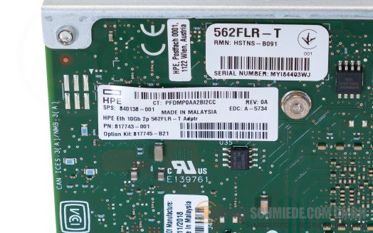 HP 562FLR-T X550-T2 2x 10GbE copper RJ-45 Network LAN Ethernet FlexibleLOM Controller Adapter 817745-B21 -vmware 8 Server 2022-