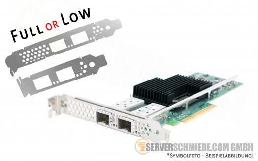 HP 562SFP+ 10G 2x SFP+ Full Profile PCIe 4x Netzwerkadapter 784304-001