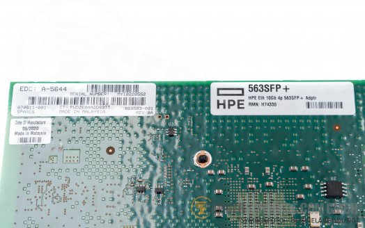 HP 563SFP+ Intel X710-DA4 LAN Controller 4x 10GbE SFP+ Optisch PCIe x8 Converged Ethernet 869585-B21