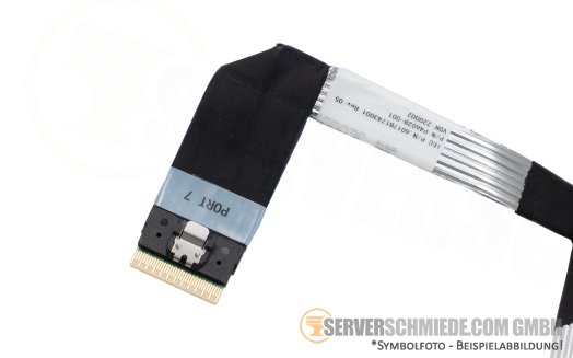 HP 57cm Tertiary Riser Kabel cable 1x SFF-8654 8i gerade to 1x SFF-8654 8i gerade DL380 Gen11 P46028-001