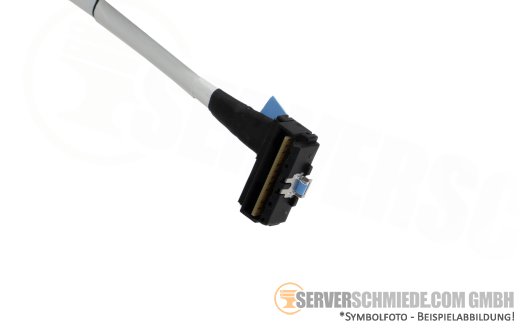 HP 59cm NS204i-u SAS Kabel cable 1x SFF-8654 8i winkel to 1x SFF-8654 4i gerade DL380 Gen11 SFF P51579-001
