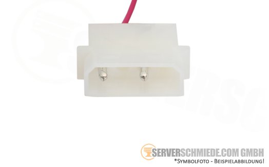 HP 5cm ODD Power Extender Kabel cable 1x 4-pin IDE gerade to 1x 4-pin gerade ML30 Gen9 822613-001