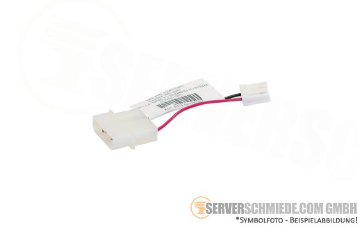 HP 5cm ODD Power Extender Kabel cable 1x 4-pin IDE gerade to 1x 4-pin gerade ML30 Gen9 822613-001