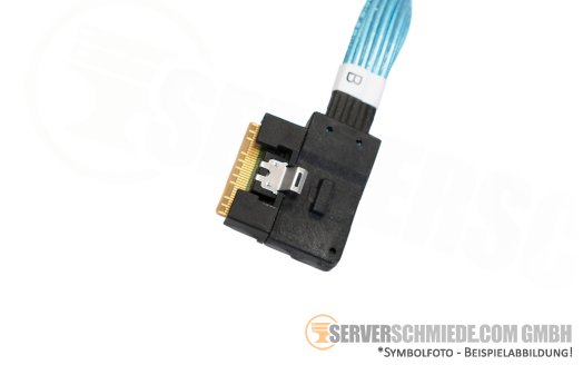 HP 60cm NVMe Kabel cable SFF-8654 winkel to SFF-8654 winkel Box3 DL385 Gen11 P58014-001