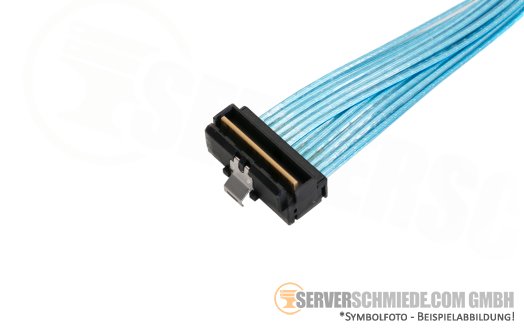HP 60cm NVMe Kabel cable SFF-8654 winkel to SFF-8654 winkel Box3 DL385 Gen11 P58014-001