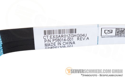 HP 60cm NVMe Kabel cable SFF-8654 winkel to SFF-8654 winkel Box3 DL385 Gen11 P58014-001
