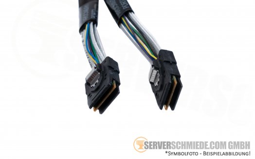 HP 60cm SAS Kabel 2x SFF-8087 gerade 1x SFF-8087 winkel 55cm 1x SFF-8087 winkel 65cm 869959-001