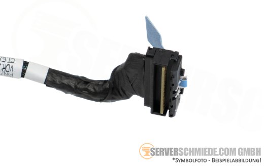 HP 60cm SAS Kabel cable 2x SFF-8087 gerade to 1x SFF-8654 winkel DL380 Gen11 LFF P51559-001