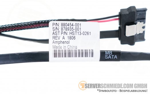 HP 60cm SATA Optical Drive Kabel  1x SATA -- 1x SATA 1x 4pin 880454-001
