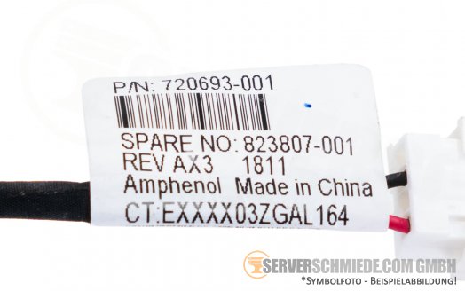 HP 60cm SATA Optical Drive Kabel  1x SATA -- 1x SATA 1x 4pin 880454-001