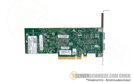 HP 631SFP28 BCM57414 2x 10 / 25Gb SFP28 Network  Controller PCIe x8 817718-B21 RDMA RoCE