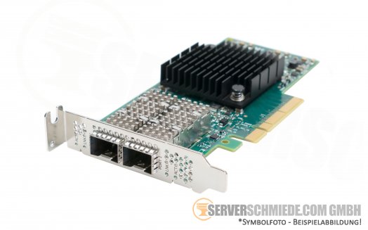 HP 640SFP28 2x 10 / 25GbE Network Ethernet Controller PCIe x8 CX4121A 817753-B21 RDMA RoCE