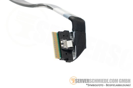 HP 65cm NVMe Kabel cable Box 2 / 3 1x SFF-8654 8i gerade to 1x SFF-8654 8i gerade DL385 Gen10 Plus P22348-001