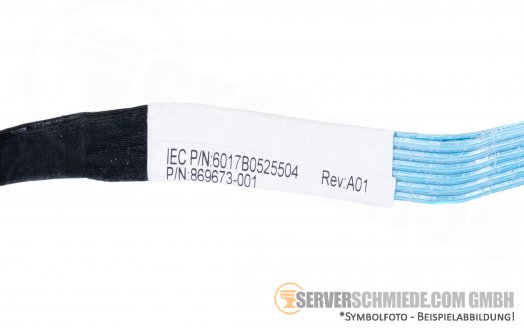 HP 65cm SAS Kabel 1x SFF-8087 gerade to 1x SFF-8087 gerade 875572-001 869673-001