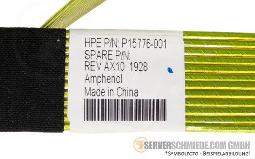 HP 65cm SAS Kabel cable 1x SFF-8654 8i gerade to 1x SFF-8654 8i gerade P15776-001
