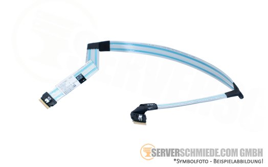 HP 67cm SAS AROC Kabel cable 1x SFF-8654 8i gerade to 1x SFF-8654 8i gerade DL360 Gen10 Plus P20859-001