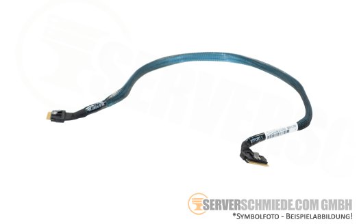 HP 68cm NVMe Kabel cable 1x SFF-8654 8i gerade to 1x SFF-8654 8i gerade DL360 Gen10 Plus P39979-001