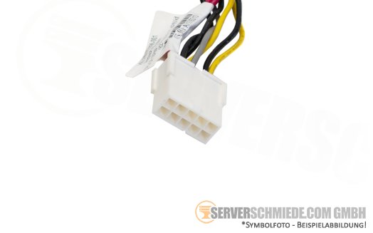 HP 6cm Backplane Power Kabel cable 1x 10-pin gerade to 1x 8-pin gerade ML30 Gen9 822606-001