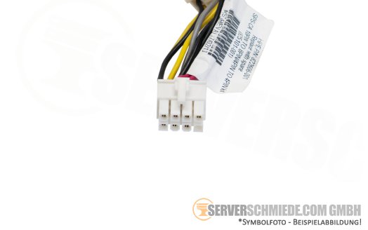 HP 6cm Backplane Power Kabel cable 1x 10-pin gerade to 1x 8-pin gerade ML30 Gen9 822606-001