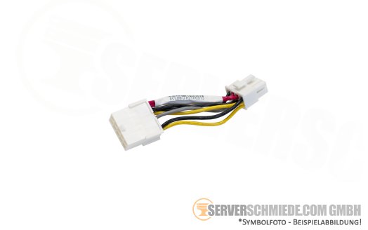 HP 6cm Backplane Power Kabel cable 1x 10-pin gerade to 1x 8-pin gerade ML30 Gen9 822606-001