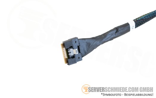 HP 75 / 45cm SAS Kabel cable 2x SFF-8087 gerade to 1x SFF-8654 gerade DL380 Gen11 LFF P51563-001