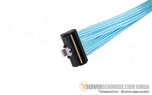 HP 75cm NVMe Kabel cable SFF-8654 winkel to SFF-8654 winkel Box1 DL345 DL385 Gen11 P58016-001