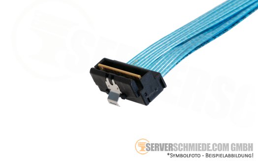 HP 75cm NVMe Kabel cable SFF-8654 winkel to SFF-8654 winkel Box2 DL385 Gen11 P58015-001