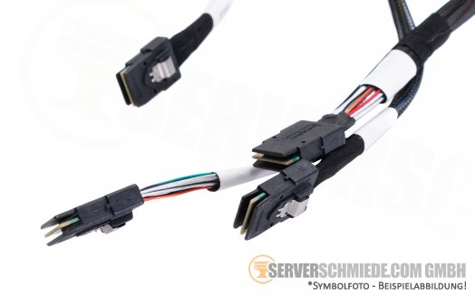 HP 75cm SAS Kabel 2x SFF-8087 to 2x SFF-8087 1x 60cm 1x75cm 778556-001
